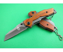 OEM Gerber X27 Folding Knife Stainless Steel Knife with Wood Handle UDTEK01469